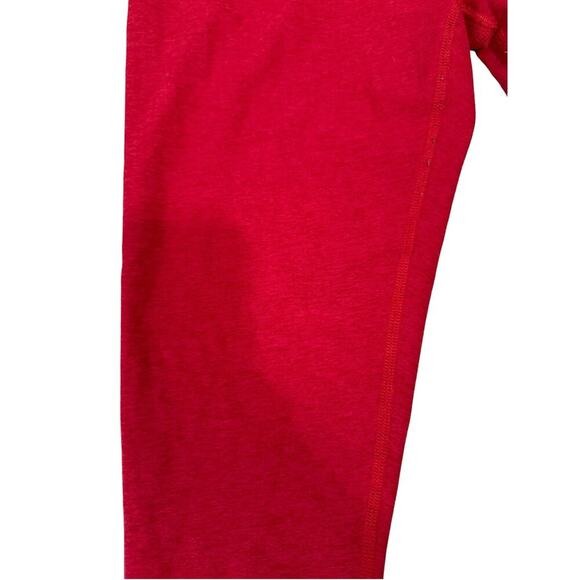 Beyond Yoga Spacedye Caught In Leggings Midi High Waisted Red Heather Size XL - Picture 7 of 12